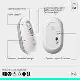 Logitech POP Mouse, Compact and Portable Wireless Bluetooth Mouse with