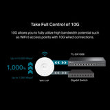 TP-Link TL-SX1008, Switch Ethernet non géré 8 ports 10G/Multi-Gig, D