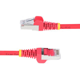 StarTech.com 10ft Red CAT6a Ethernet Cable, Snagless RJ45, 10GbE, 100W