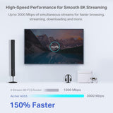 Routeur WiFi intelligent TP-Link AX3000 WiFi 6 (Archer AX55) – Sans fil 802.11ax