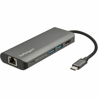 Adaptateur multiport USB-C StarTech, station d'accueil USB-C de voyage vers HDMI 4K, 3 ports USB