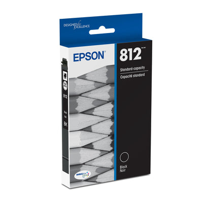 EPSON 812 DURABrite Ultra Ink Standard Capacity Black Cartridge (T8121