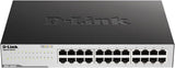 D-Link 24-Port Gigabit Unmanaged Desktop/Rackmount Switch, Rugged Meta