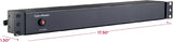 CyberPower PDU15B8R Basic PDU, 100-125V, 15A (Derated to 12A), 8 Outle