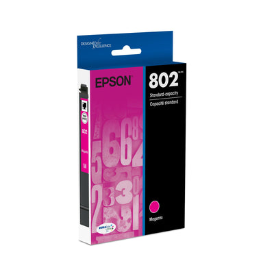 Epson DuraBrite Ultra T802 Magenta Ink Cartridge