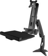 StarTech.com Sit Stand Monitor Arm - Desk Mount Adjustable Sit-Stand W