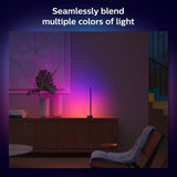 Philips Hue Signe Smart Table Lamp, Black - White and Color Ambiance L