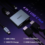 USB-C Multiport Adapter w/ HDMI and VGA MAC Windows SD PD