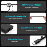 165W 130W USB-C GaN AC Adapter Compatible with Dell Dell Precision 568