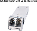 Paquet de 4 modules SFP+ 10G - Émetteur-récepteur LC MMF300m 10GBase-SR, 850nm MMF, jusqu'à