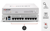 Fortinet FortiGate-70G Firewall for Branch and Small Offices with 1-Ye