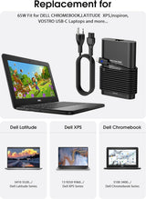 65W 60W USB C Laptop Charger Compatible with Dell Latitude 5420 5430 5