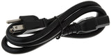 StarTech.com 4 ft Heavy Duty 14 AWG Computer Power Cord - 5-15P to C15