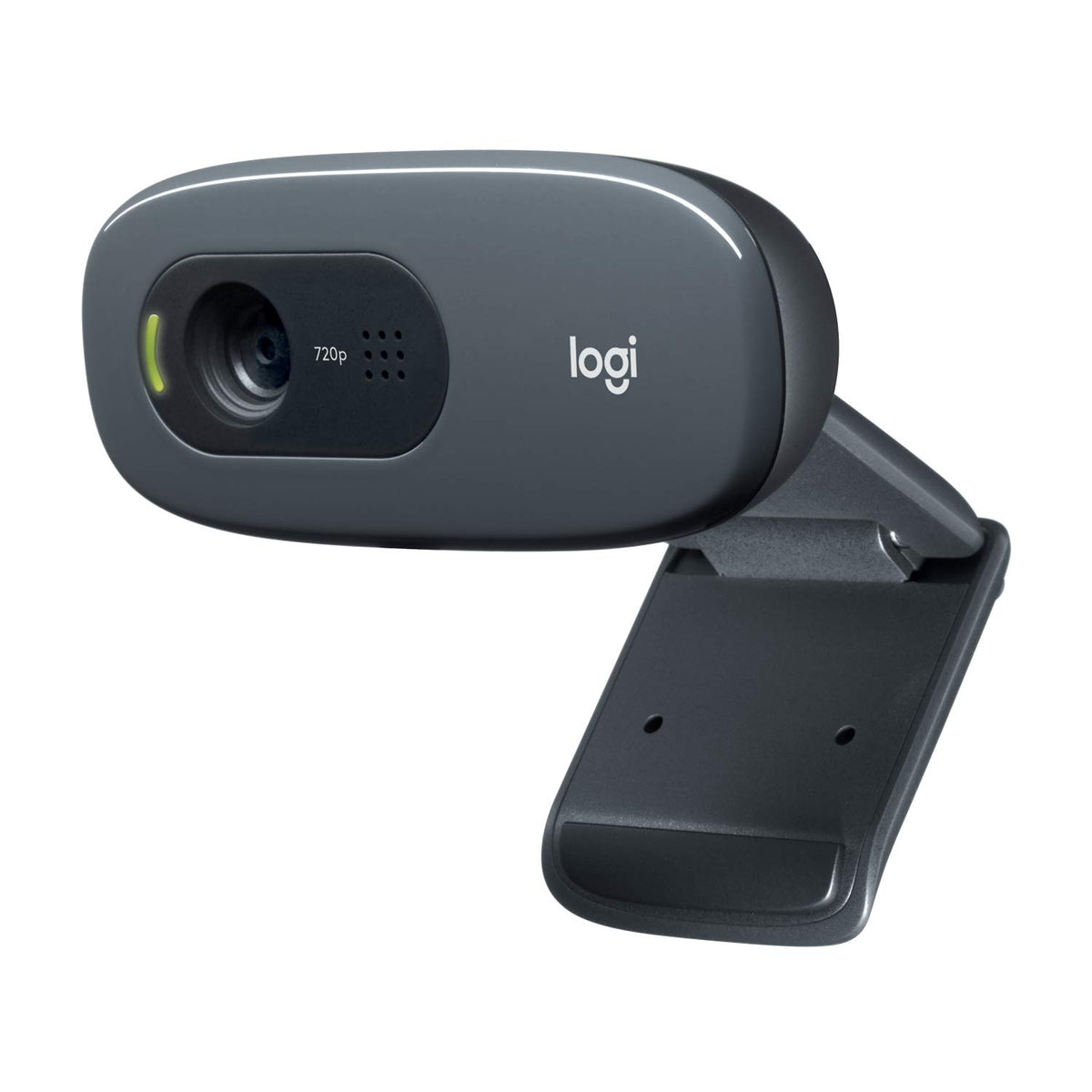 Webcam HD Logitech C270, 720p, appels vidéo HD grand écran, correction de la lumière