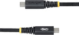 StarTech.com 10ft (3m) USB-C Charging Cable, Durable and Ultra-Flexibl