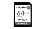 Carte SD industrielle Kingston, jusqu'à 100 Mo/s, haute endurance, UHS-I U3 V