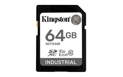 Kingston Industrial SD Card, Up to 100MB/s, High Endurance, UHS-I U3 V