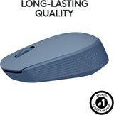Logitech M170 Wireless Mouse for PC, Mac, Laptop, 2.4 GHz with USB Min