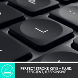 Clavier sans fil multi-appareils Logitech MX Keys Business