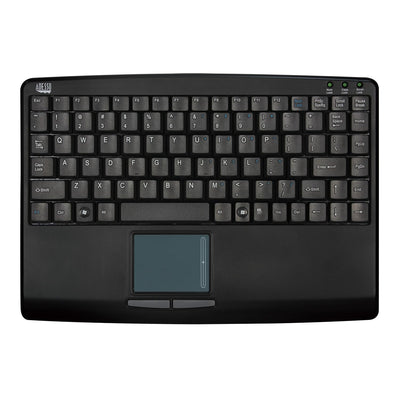 Adesso AKB-410UB SlimTouch Mini USB Keyboard with Built-in Touchpad (A