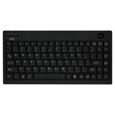 Adesso 2.4 GHz RF Wireless Mini Trackball Keyboard (WKB-3100UB)