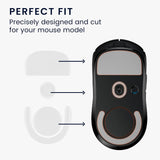 Pieds de souris de remplacement kwmobile compatibles avec Logitech G PRO X Super