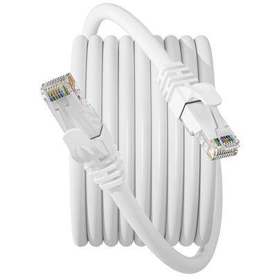 75FT CAT6 Blue Molded RJ45 M/M UTP Gigabit Patch Cable 500MHZ
