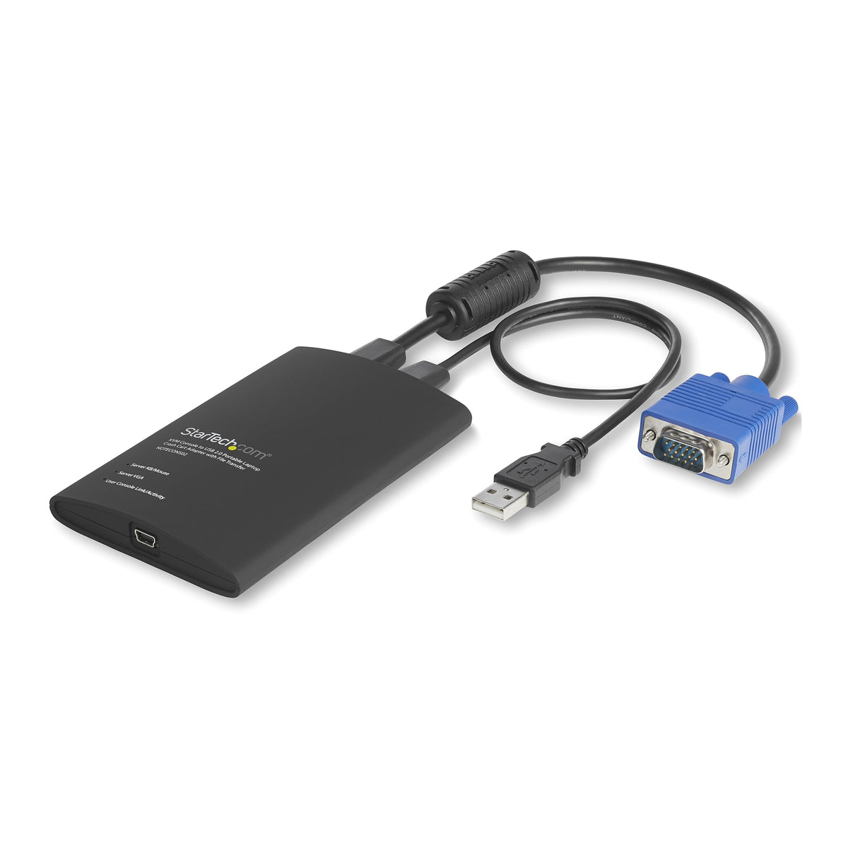 StarTech.com NOTECONS02 KVM Console to Laptop USB 2.0 Portable Crash C