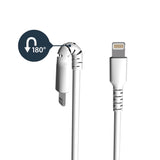 3.3FT USB to Lightning Cable Apple MFI Certified Dupont Kevlar