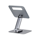 StarTech.com Telescopic Laptop Stand, 360 Swivel Base, Rotating Comput