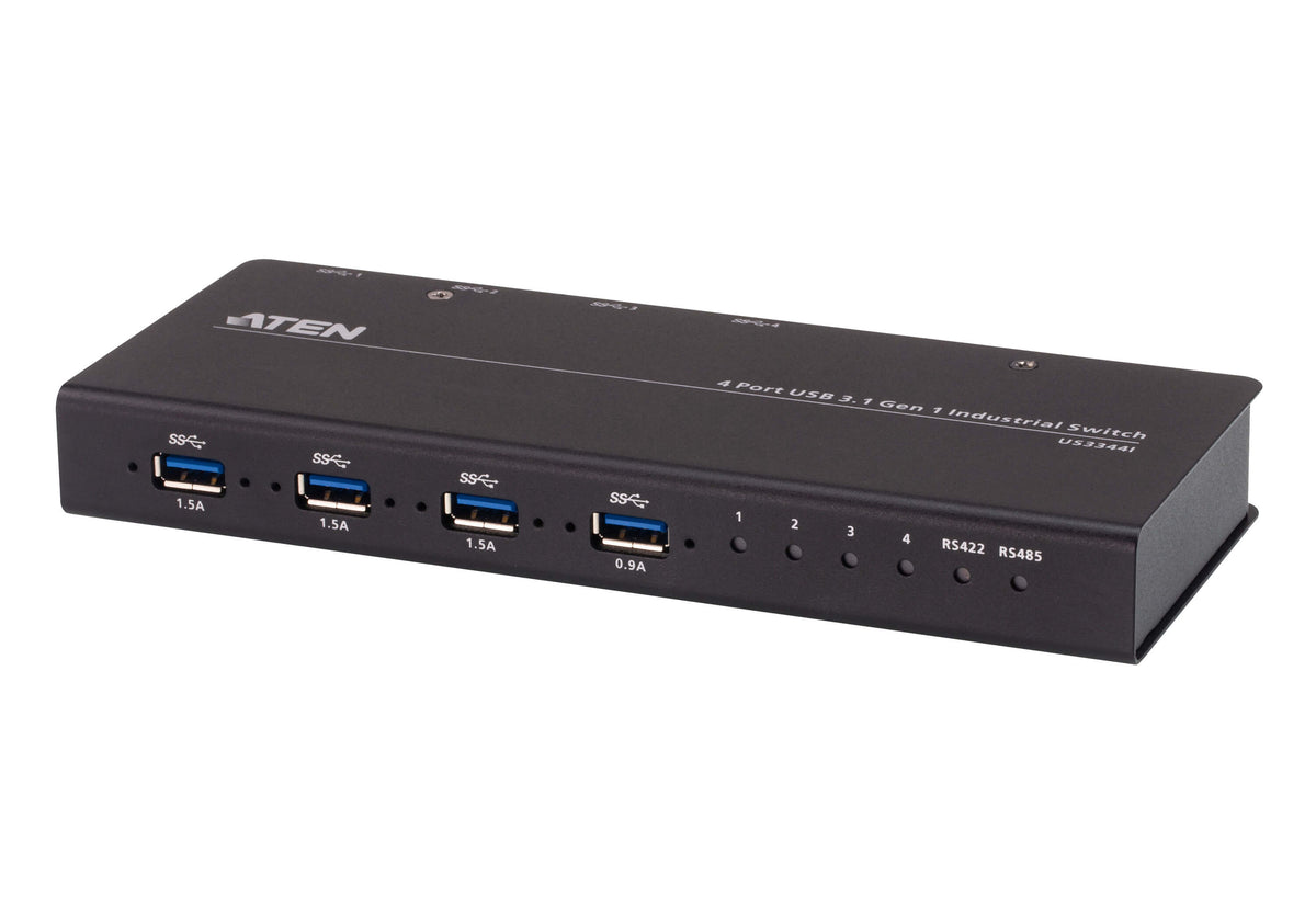 Commutateur industriel USB 3.1 Gen1 à 4 ports ATEN