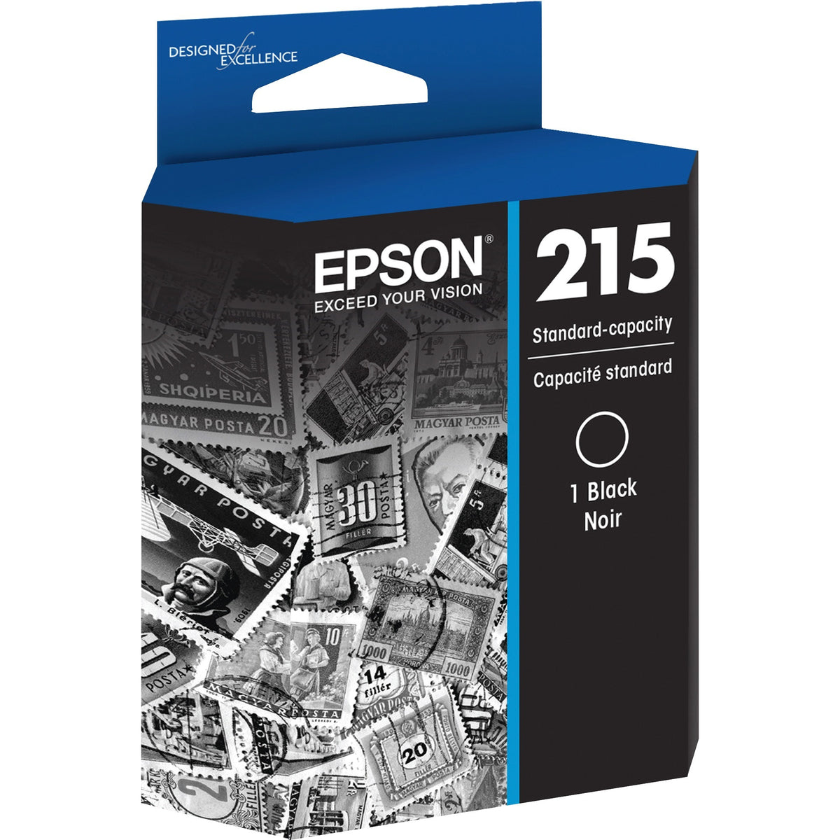 Cartouche d'encre noire Epson 215 - Rendement standard