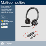 HP Poly Blackwire 3320 USB-C Stereo Headset Teams