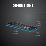 Clavier sans fil bimode HP 975