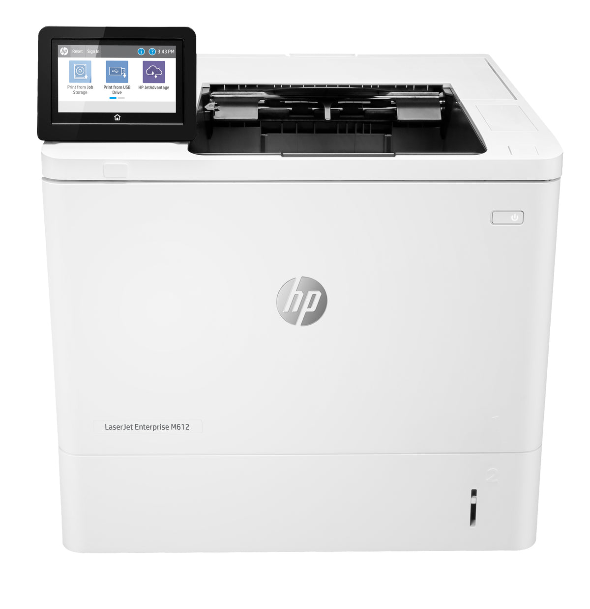 HP LaserJet Enterprise M612dn Black and white Printer, Ethernet Only;