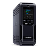 1500VA Mini-Tower AVR UPS 12 OUT LCD Serial/USB