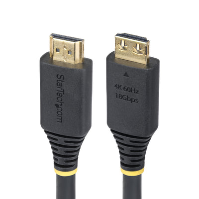 StarTech.com 15ft (4.6m) High Speed HDMI Cable with Gripping Connector
