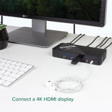 Single Monitor Docking Station with Power Delivery - USB-C to HDMI