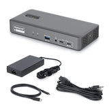 StarTech.com Dual-Monitor USB-C Docking Station, 4K 60Hz