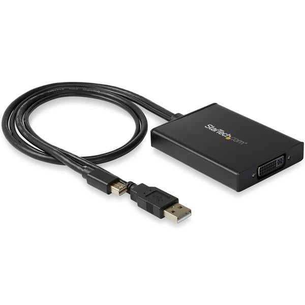 StarTech.com Mini DisplayPort to Dual-Link DVI Adapter - USB Powered -