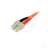Câble à fibre optique StarTech.com de 1 m - Multimode duplex 50/125 - LSZH - L