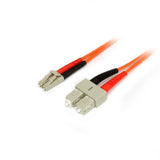 Câble à fibre optique StarTech.com de 1 m - Multimode duplex 50/125 - LSZH - L