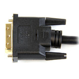 StarTech.com 10ft HDMI to DVI D Adapter Cable - Bi-Directional - HDMI