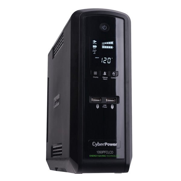 CyberPower CP1350PFCLCD uninterruptible power supply (UPS) Line-Intera