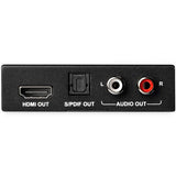 StarTech.com Extracteur audio HDMI avec support 4K 60Hz