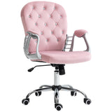 Office Chair, Computer Desk Chair with Adjustable Height and Tufted Back
