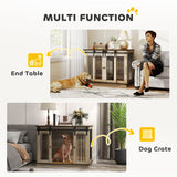 Meuble Cage pour Chien 47