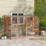 Large Outdoor Catio with 2 Condos