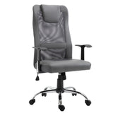 Ergonomic Office Chair with Thick Padded Headrest, Mesh Computer Desk Chair with Tilt Function
