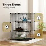 3 Tier Cat Cage Crate
